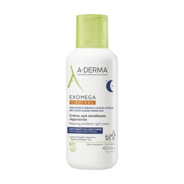 A-Derma Exomega Control obnavljajoča emolientna nočna krema