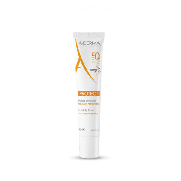 A-Derma Protect nevidni fluid ZF 50+, 40 ml