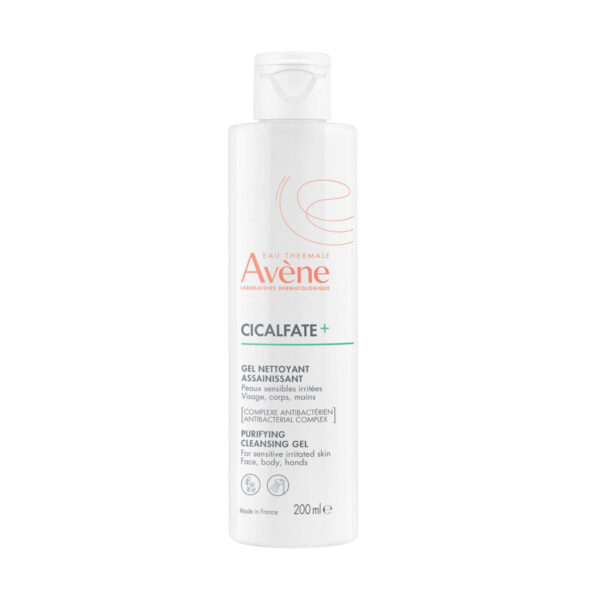 Avene Cicalfate+ gel za čiščenje, 200 ml