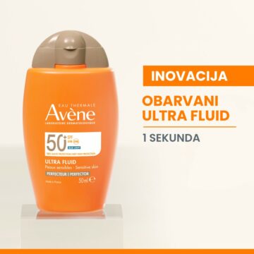 Avene Obarvani Ultra fluid zelo visoka zaščita ZF50+