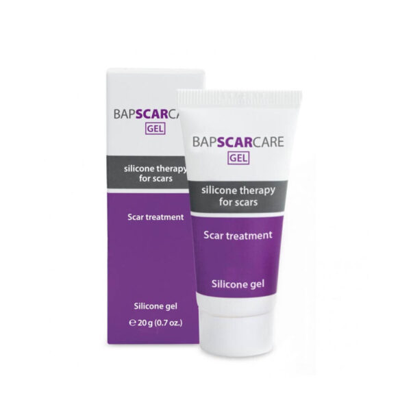 Bapscarcare silikonski gel z dodanim vitaminom E, 20 g