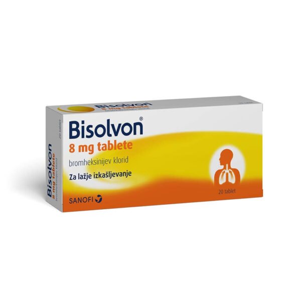 Bisolvon 8 mg tablete, 20 tablet