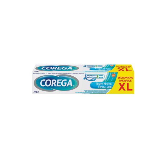 Corega Extra Strong pričvrstilna krema za proteze