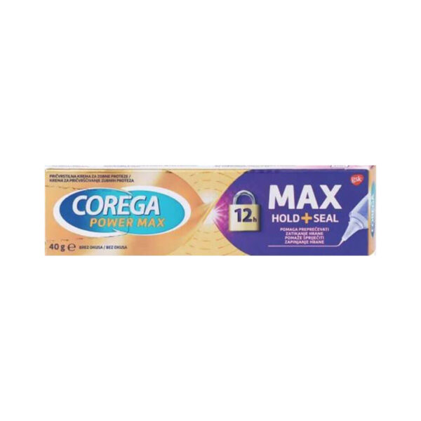 Corega Max Hold & Seal pričvrstilna krema, 40 g