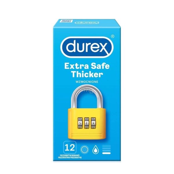 Durex Extra Safe kondomi, 12 kondomov