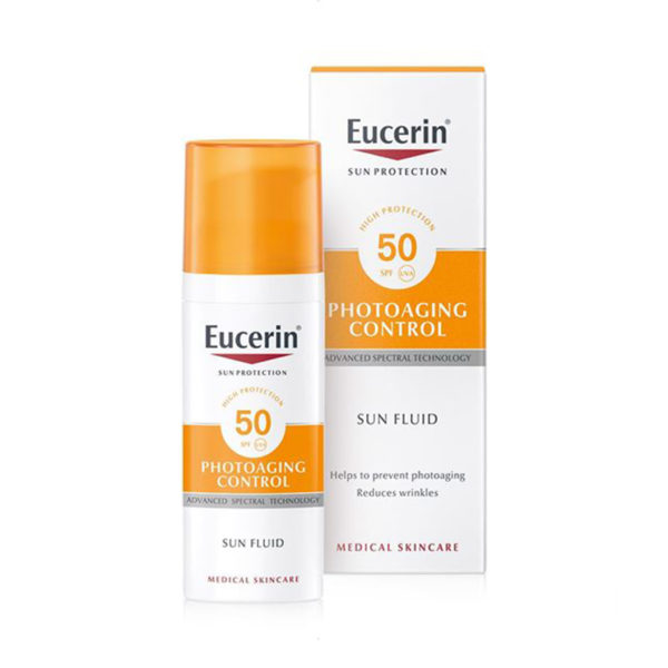 Eucerin Sun Photoaging Control fluid zaščito pred soncem ZF50, 50 ml