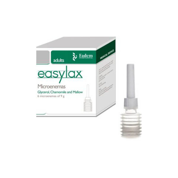 Easylax Micro klizma klistir, 6 x 9 g