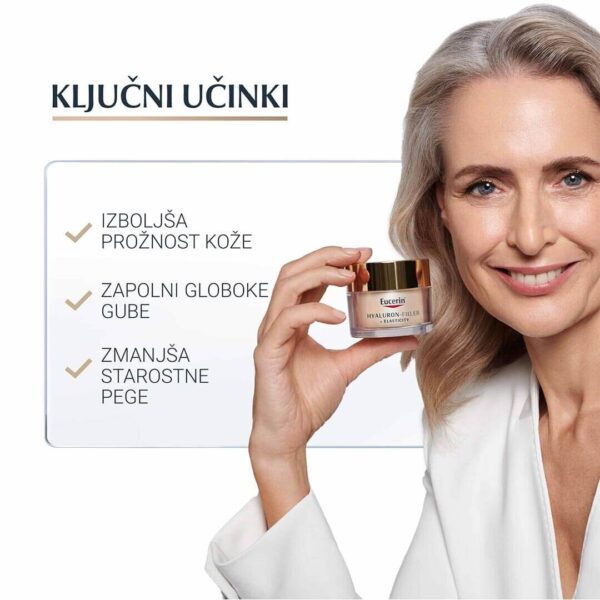 Eucerin Hyaluron Filler + Elasticity dnevna krema ZF15, 50 ml