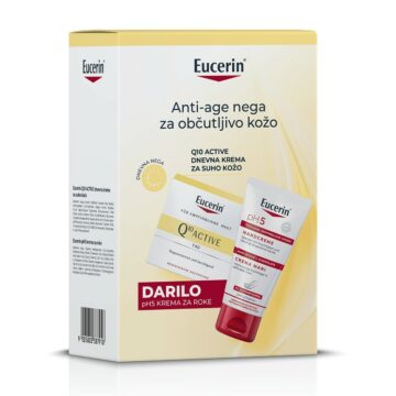 Eucerin Q10 darilni set za nego občutljive kože