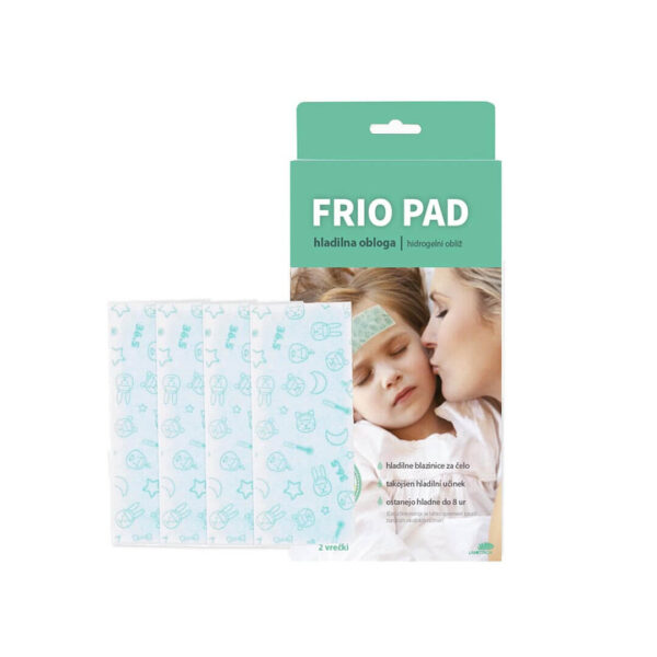 Frio Pad hladilna obloga za otroke 4,5 x 11 cm, 4 obloge