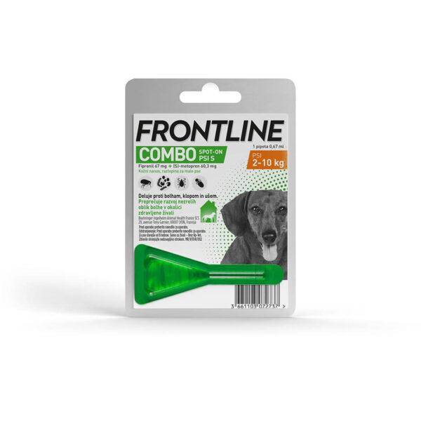 Frontline Combo Dog kožni nanos za male pse (2-10 kg), 1 pipeta