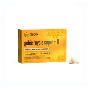 Medex Gelee Royale super + D kapsule, 30 kapsul