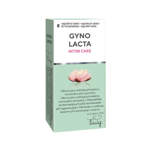 Gynolacta vaginalne tablete, 8 tablet