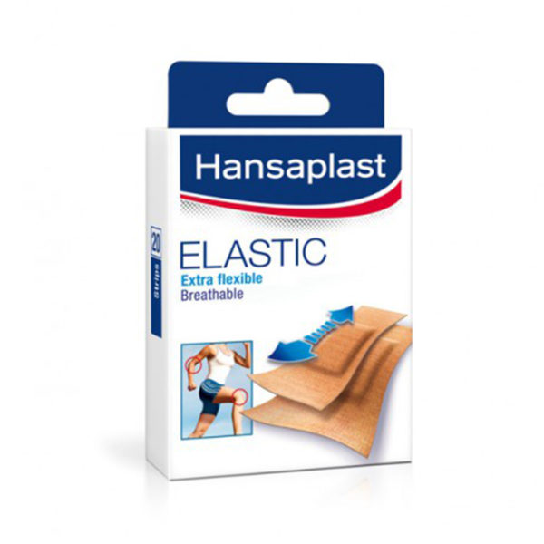 Hansaplast Elastic obliži 20 obližev