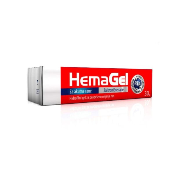 HemaGel gel za rane, 30 g