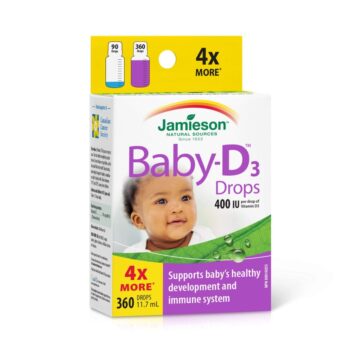 Jamieson Baby Vitamin D3 kapljice, 11,7 ml