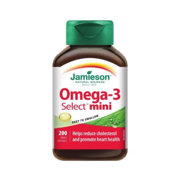 Jamieson Omega-3 Select Mini kapsule, 200 kapsul