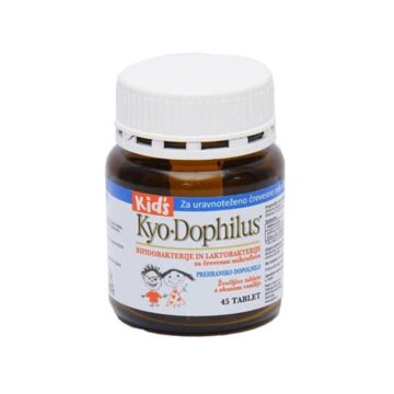 Kyo-Dophilus Kid’s žvečljive tablete, 45 tablet