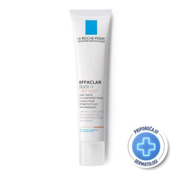 La Roche Posay Effaclar Duo(+) Tonirani kremni gel za mastno kožo proti izraženim nepravilnostim