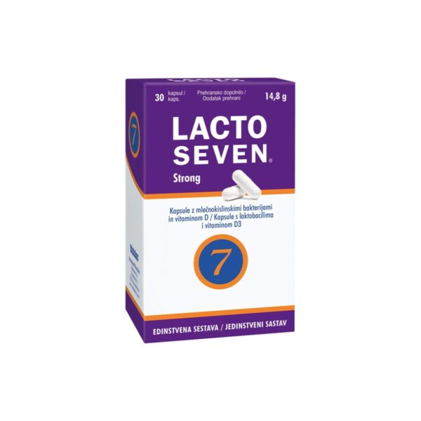 Lacto Seven Strong kapsule, 30 kapsul