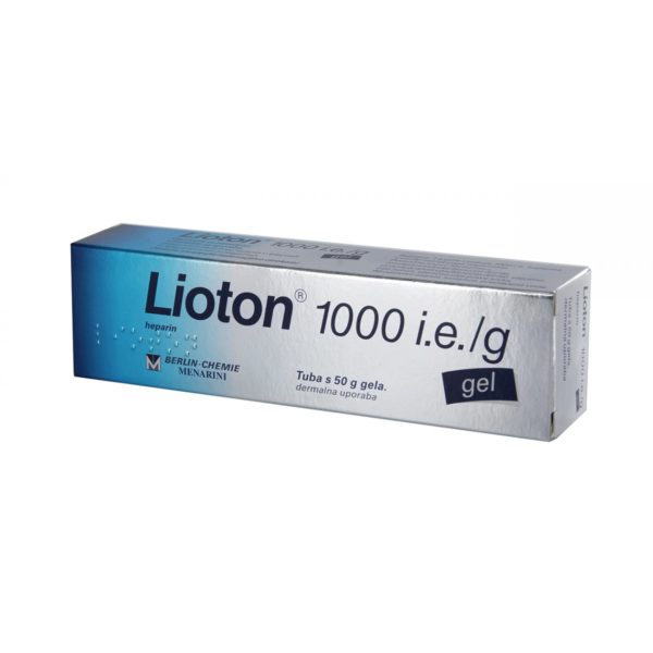 Lioton 1000 i.e. na g gel, 50g