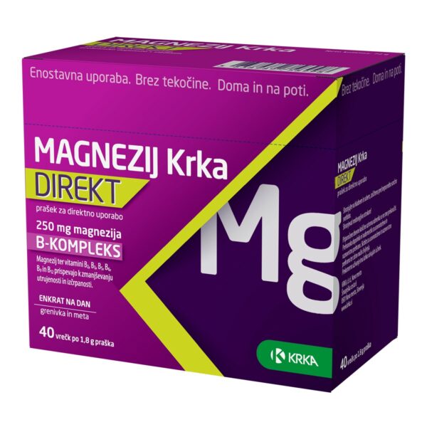 Magnezij Krka Direkt prašek za direktno uporabo