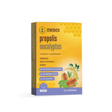 Medex Propolis Eucalyptus pastile, 24 pastil