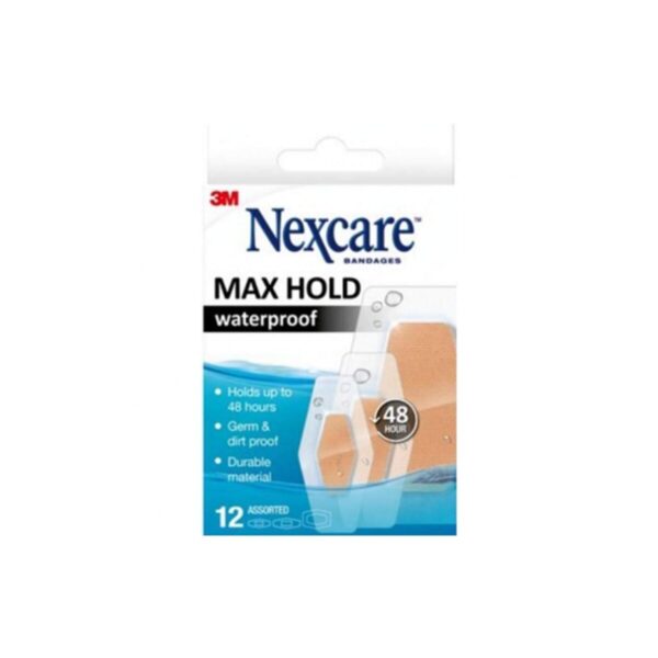 Nexcare obliži MAX HOLD 48 ur, 12 obližev