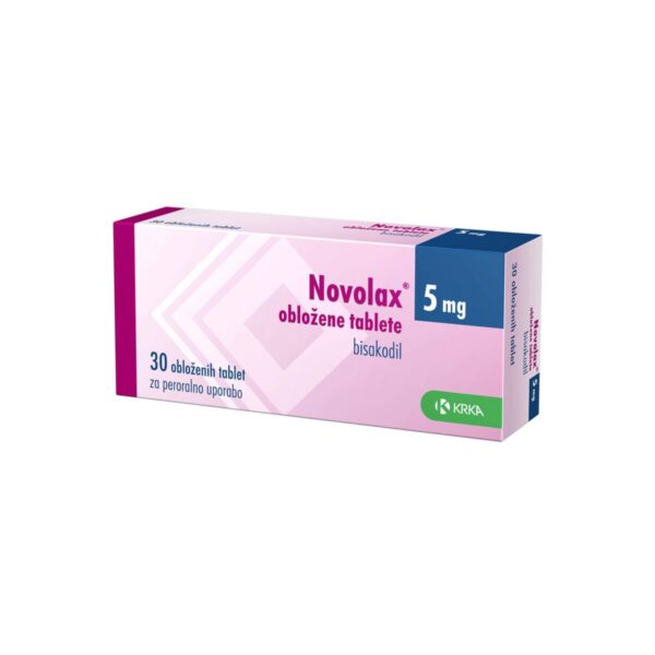 Novolax 5 mg obložene tablete, 30 tablet