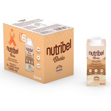 Nutribel Basic okus čokolada, 6 x 200 ml