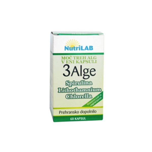 Nutrilab 3 Alge, 60 kapsul