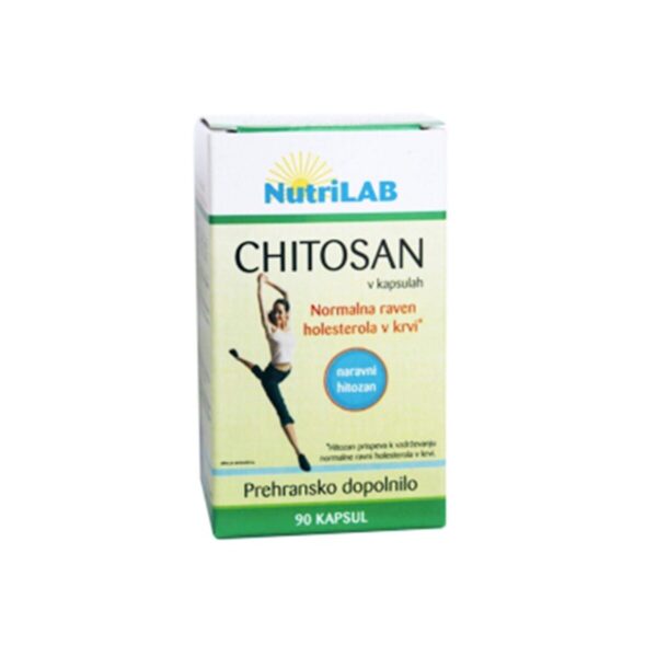 Nutrilab Chitosan 400 mg, 90 kapsul