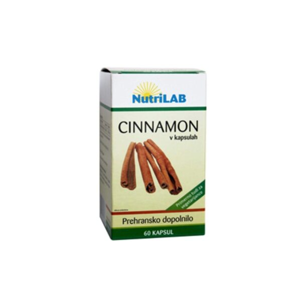 Nutrilab Cinnamon, 60 kapsul