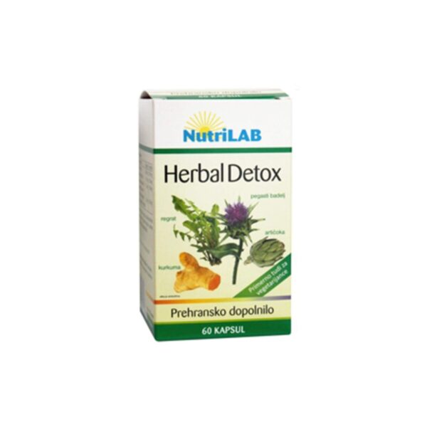 Nutrilab Herbal Detox, 60 kapsul