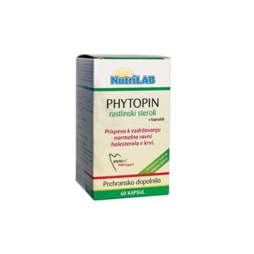 Nutrilab Phytopin rastlinski steroli, 60 kapsul