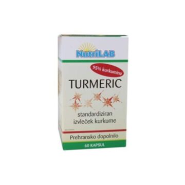 Nutrilab Turmeric kapsule, 60 kapsul