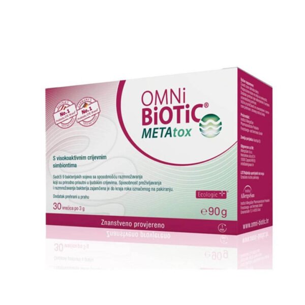 OMNi BiOTiC METAtox prašek, 30 vrečk x 3g