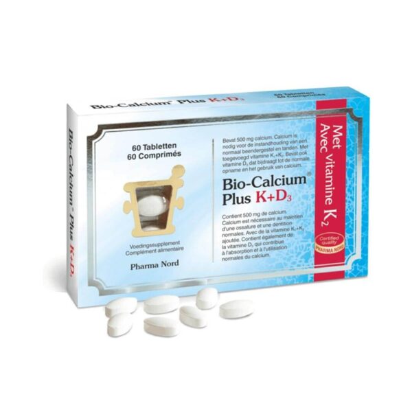 Pharma Nord Bio-Calcium Plus K+D3, 60 tablet