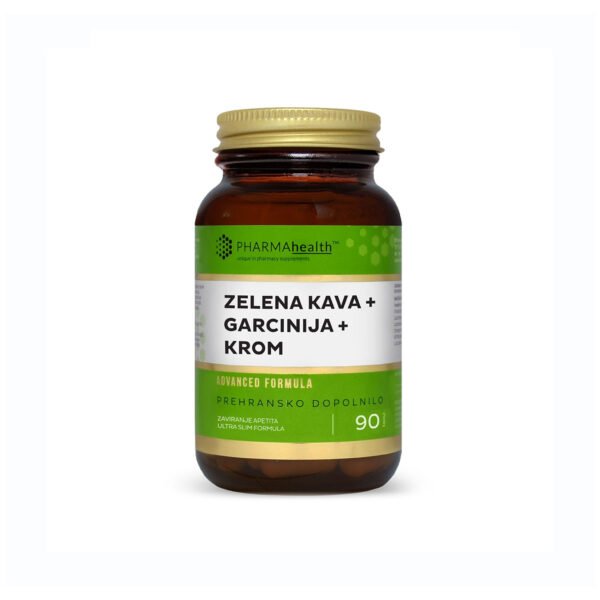 Vonpharma zelena kava + garcinija + krom