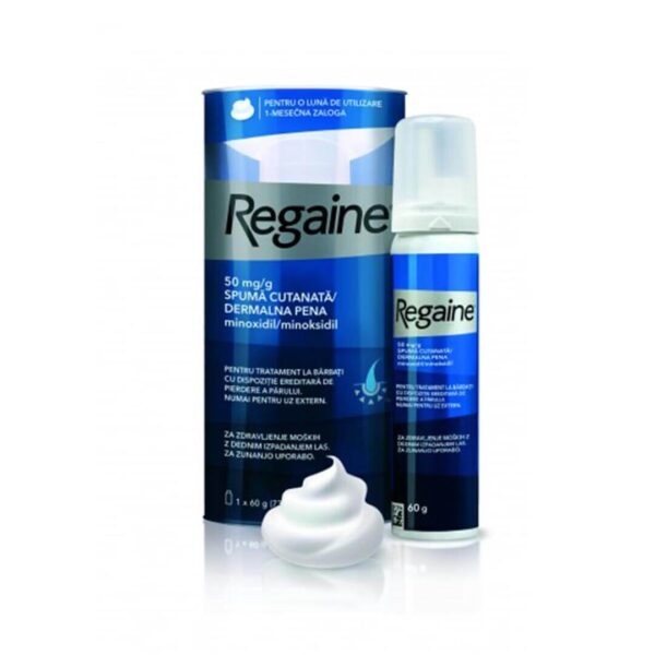 Regaine 50 mgg dermalna pena, 60 g