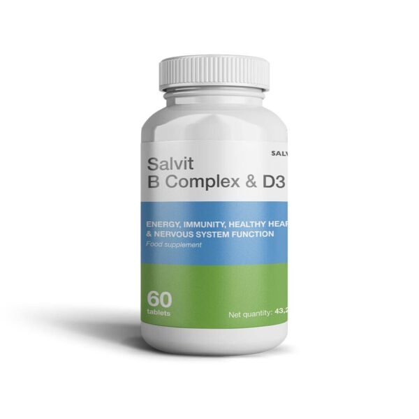 Salvit B Complex & D3 tablete, 60 tablet