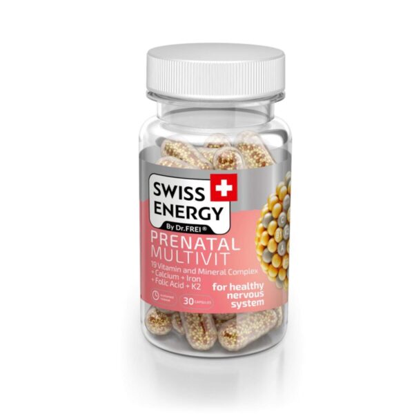 Swiss Energy Prenatal Multivit, 30 kapsul