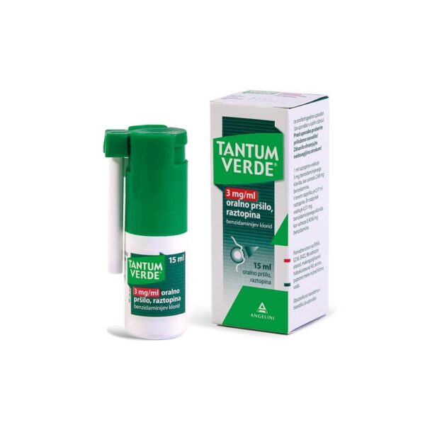 Tantum Verde 3 mg/ml oralno pršilo, 15 ml