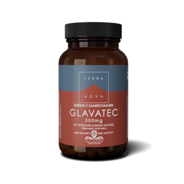 Terranova Glavatec 500 mg, 50 kapsul