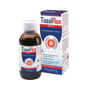 Tussiflux peroralna suspenzija za nočni kašelj, 200 ml