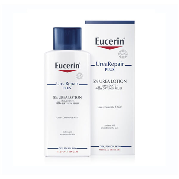 Eucerin UreaRepair PLUS 5% Urea losjon, 250 ml