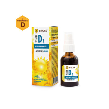 Medex Vitamin D 1000 pršilo, 30 ml