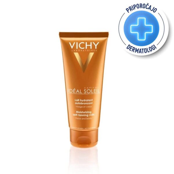 Vichy Capital Soleil vlažilno mleko za samoporjavitev, 100 ml