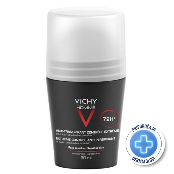 Vichy Homme dezodorant z 72-urno zaščito proti potenju