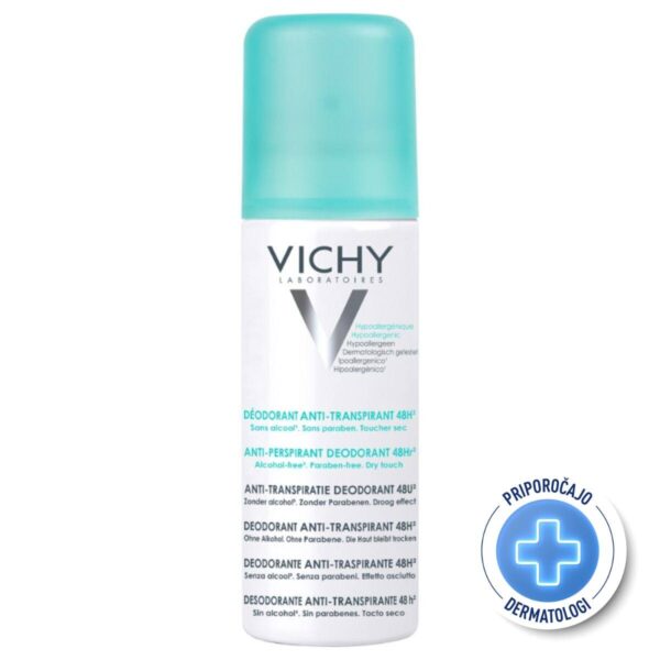 Vichy dezodorant z antiperspirantom v pršilu